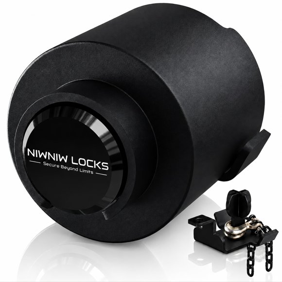 Candado de enganche de remolque NiwNiw 2-5/16" anti-robo