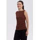thumbnail image 2 of Polera Mujer Con Textura Y Abertura Café Oscuro, 2 of 4