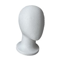 Ioensy - Cabeza De Maniquí Estable Y Ligera, Soporte Para Exhibición De Pelucas, Para Joyería, Sombreros Y Tocados.