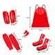thumbnail image 2 of Kit Entrenamiento Fútbol Canilleras Medias Antideslizantes Bolso, 2 of 6
