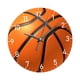 thumbnail image 5 of Reloj De Pared De Baloncesto, Sencillo Y Redondo, Para Comedor, Pasillo, Oficina, Color Naranja, 30 Cm, 5 of 5