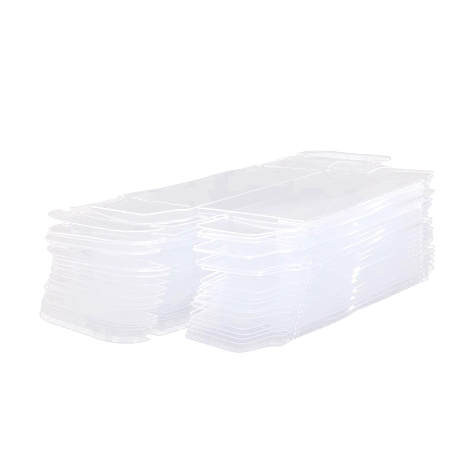 Bothyi - 20x Caja Transparente De Pvc Duradera 1/64 Fundas Transparentes Para Coches De Juguete