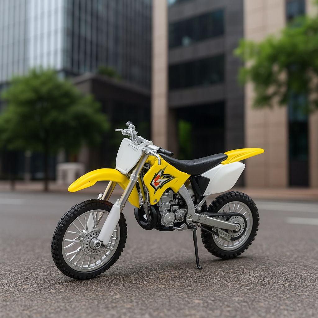 Toyng - Moto Suzuki Rm250 Escala 1:18 - Welly