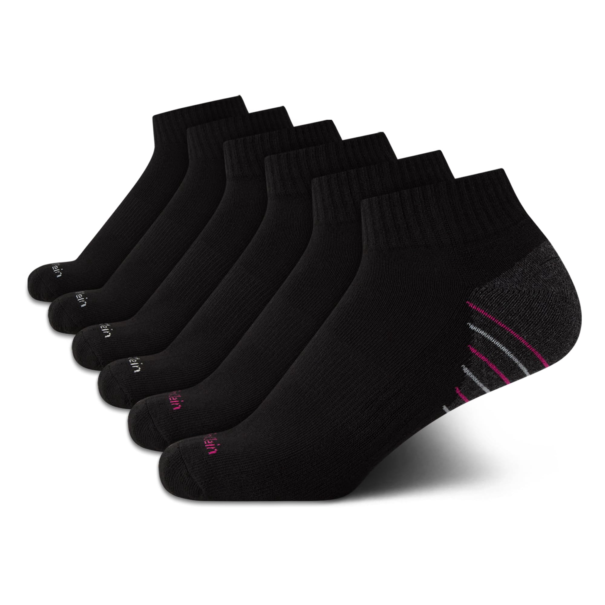 Calcetines Calvin Klein Deportivos Para Mujer, Tobilleros, Acolchados, Paquete De 6