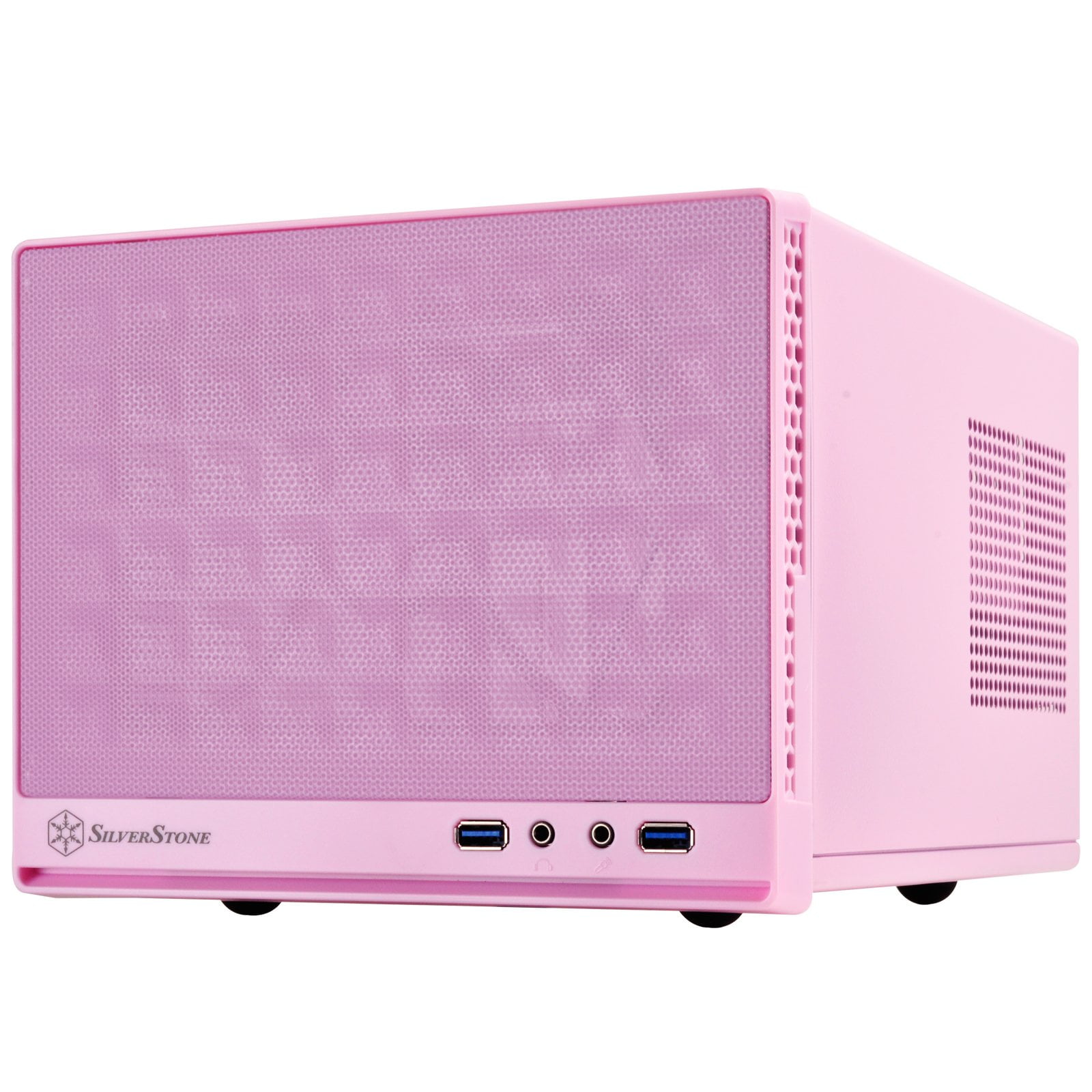 Funda Para Ordenador Silverstone Ultra Small Mini-itx Pink Sg13p
