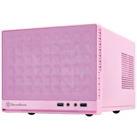 Funda Para Ordenador Silverstone Ultra Small Mini-Itx Pink Sg13P