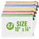 thumbnail image 1 of Bolsa de malla con cremallera JUZARI 25 × 36 cm – Pack de 22, 1 of 7