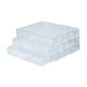 thumbnail image 3 of Caja De Almacenamiento De Joyas, Bandeja Para Pendientes, Cajones De 3 Capas, Soporte Para Pendientes Para Armarios, Transparente, 3 of 5
