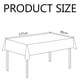 thumbnail image 5 of Mantel rectangular de PVC a cuadros grises de 137 x 180 cm, lavable, de plástico, resistente a las manchas, impermeable y a prueba de aceite, ideal para picnics, fiestas y cenas al aire libre., 5 of 6