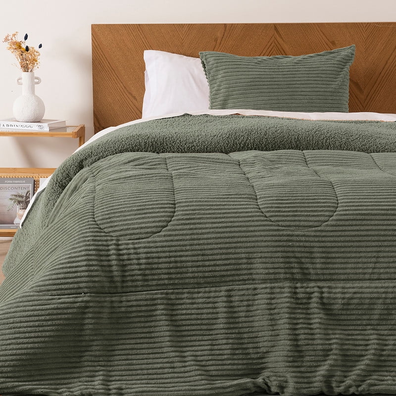 Mashini - Plumon Corduroy Coral Sherpa 1.5 P Celeste