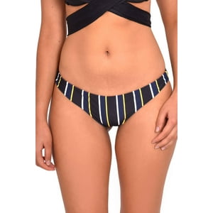 Samia - Bikini Calzón Con Drapeado Trasero Est. Negro L