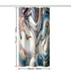 thumbnail image 1 of 1pc Luxury Gray Golden Marble Shower Curtain Set - Waterproof, Washable, and Standard Size for Bathtub - Includes 12 Plastic Hooks, 1 of 5