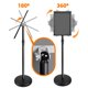 thumbnail image 5 of Soporte de Señalización INNOVSIGN Ajustable 104-141 cm de Altura, 5 of 8