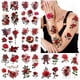 thumbnail image 1 of Tatuajes Temporales Rosa Konsait 8 Hojas 12x17cm Resistentes, 1 of 3
