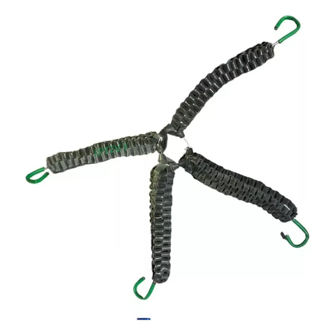 Genérico - Pulpo Caucho Artesanal Amarre Multiuso Tensor Jebe 1 Unid Negro