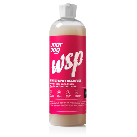Removedor de Manchas de Agua Undrdog 473 ml para Vehículos y Hogar
