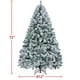 thumbnail image 3 of Árbol de Navidad Yaheetech artificial preiluminado de 6 pies con luces, 3 of 3