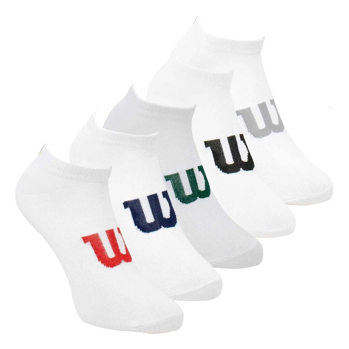 Calcetín Deportivo Wilson Blanco W - 5 Pares