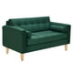 thumbnail image 2 of Sofa Retro 2c Felpa 05 Verde Botella, 2 of 6