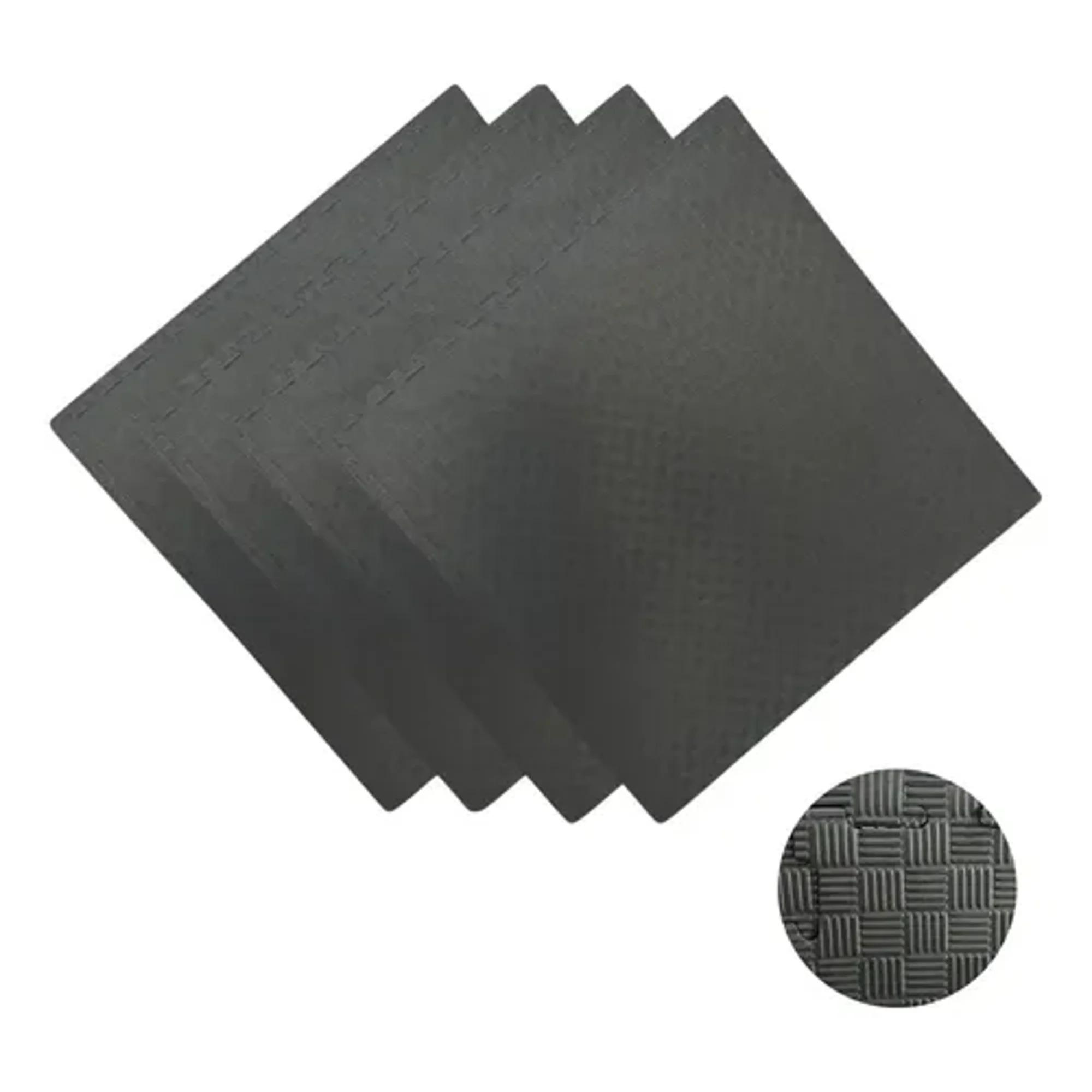 Linea Sport - Pack X4 Tatami Goma Eva 100cmx100cmx2.5cm Alfombra Piso