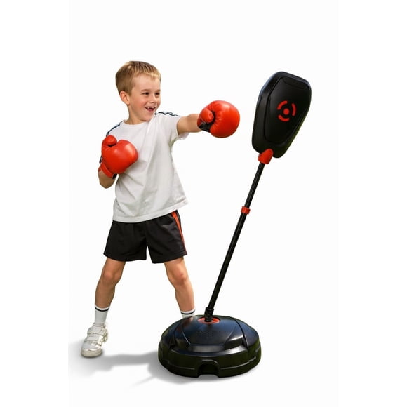 Set de Boxeo para Niños OLEOCA con Saco de Boxeo Ajustable y Guantes