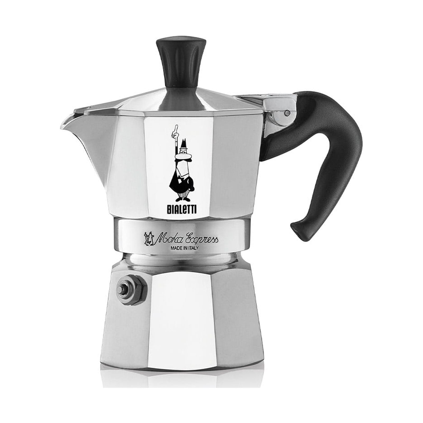 Bialetti - Cafetera Moka Express 1 Taza 60ml