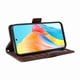 thumbnail image 5 of Carcasa FOXDOCK OPPO A58 4G de cuero PU, diseño acolchado clásico, protección contra caídas y rayones, 5 of 5