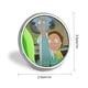thumbnail image 2 of Rick Y Morty El Anime theme Round Button Badge Premium Metal Construction Ideal For High end Events 2 8 Cm, 2 of 6