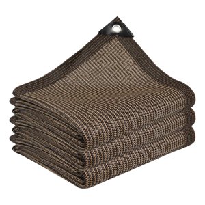 Magideal - Bloque De Malla Malla De Malla Rectángulo Lona De Malla Parasoles Para Exteriores Invernadero Parasoles Red Sombra Tela Para Césped Patio Trasero Balc 2Mx3M