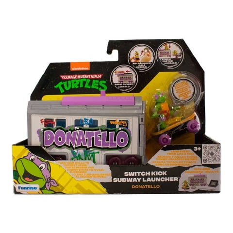 Lanzador Nickelodeon Teenage Mutant Ninja Turtles De Vehículo Donatello Multicolor