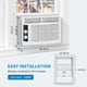 thumbnail image 3 of Aire acondicionado de ventana MilleLoom 5000 BTU con controles mecánicos 115 V, 3 of 9