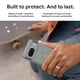 thumbnail image 2 of Funda para teléfono Google Pixel 8 de silicona resistente a las manchas, color carbón, 2 of 4