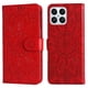 thumbnail image 5 of Funda tipo cartera FOXDOCK para Honor X8 5G , diseño girasol en relieve, cuero PU, cierre magnético, soporte y tarjetero, 5 of 5