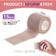 thumbnail image 2 of KISEER 15 Pack 2 Inch x 5 Yards Self Adhesive Bandage Breath, 2 of 3