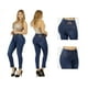 thumbnail image 3 of JEANS FULL PUSH UP LEVANTA COLA CORTE COLOMBIANO CALCE PERFECTO AZUL 38, 3 of 3
