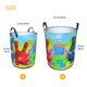 thumbnail image 5 of Popiz Baby TV Cesta de lavandería de gran capacidad redonda con asa, bolsa para ropa sucia plegable, almacenamiento para dormitorio, baño y lavadero 44x35 cm, 5 of 6