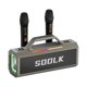 thumbnail image 4 of Parlante Altavoz Bluetooth 5.0 Karaoke 2Mic 150W 18000mAh IPX5 TWS SODLK S520, 4 of 7