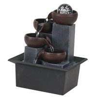 Bothyi - Fuente De Mesa Fuentes De Cascada Interiores De Escritorio De Meditación De Inauguración De La Casa