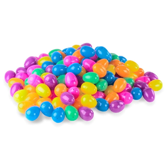 Huevos de Pascua de plástico Super Z Outlet, rellenables, 6,35 cm, paquete de 144