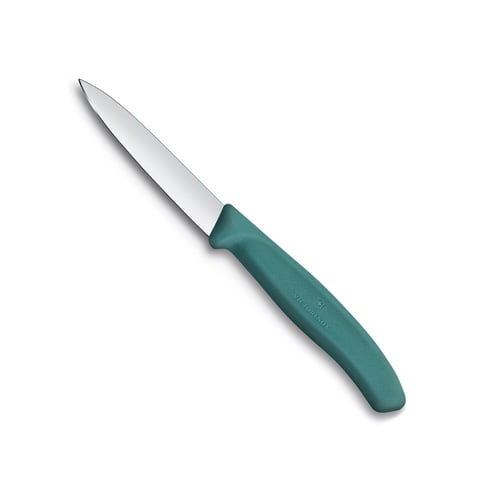 Cuchillo Victorinox Swiss Classic Para Pelar, 8 Cm, Filo Recto, Color Verde