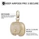 thumbnail image 5 of Funda de Cuero Antigolpes HORLTH para AirPods Pro 3, 5 of 6