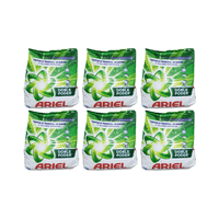 Pack 6 Detergente Ariel En Polvo Doble Poder 700G Cu, Rinde Más