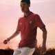 thumbnail image 3 of Camiseta Réplica Local PUMA FA Portugal Roja Verde Talla Grande, 3 of 7