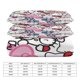 thumbnail image 2 of Hello Kitty Print Bedding Set Pattern Duvet Cove Set 3 Pieces 1 Quilt Cover And 2 Pillowcases for Women Men Teens, 2 of 5