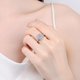 thumbnail image 3 of Anillos de Diamante de Moissanita para Mujer 1 Uds Color D VVS1 Corte Radiante Anillos de Moissanita Boda Aniversario Promesa Compromiso Anillos para Mujer Regalos para Esposa con Certificado, 3 of 8