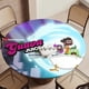 thumbnail image 5 of El show de Guava Juice-theme Fitted Round Tablecloths Elastic Edged Table Covers Waterproof Table Cloth for Kitchen Holiday Party Tables Decor 150cm, 5 of 6