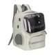 thumbnail image 1 of Mochila de Viaje Portátil para Mascotas Pequeñas con Cubierta Transparente, Gris, 1 of 7