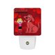 thumbnail image 1 of Clifford, el Gran Perro Rojo Luz nocturna LED con sensor de anochecer a amanecer para dormitorio, baño, pasillo, escaleras - Lámpara LED nocturna de enchufe, 0.5W - 1 pieza, 1 of 6