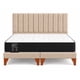 thumbnail image 2 of Cama King Size Turin + Respaldo King Size Turin + Colchon Mery Desing Beige, 2 of 8