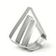 thumbnail image 2 of 1pc, Triangle Cake Mold Ring, Stainless Steel Mousse Cake Ring, Perforated Cookie Cutters, Pancake Molds, Baking Tools, Kitchen Gadgets, Kitchen Accessories, Home Kitchen Items, Multiple Sizes Optiona, 2 of 3